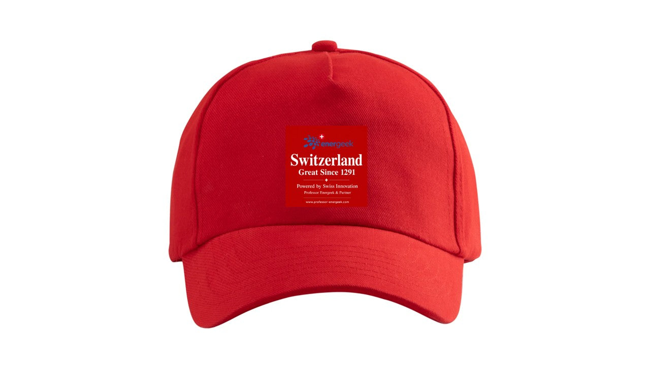 Baseball-Cap mit Druck "Switzerland - great since 1291" – Powered by Swiss Innovation