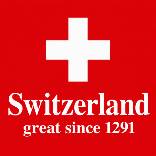 Baseball-Cap mit Druck "Switzerland - great since 1291"