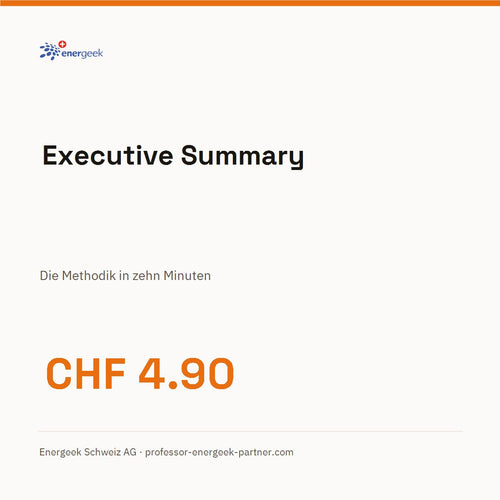 Executive Summary — Die Methodik in zehn Minuten