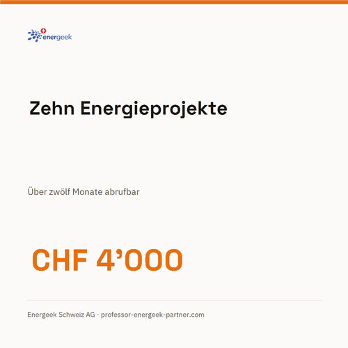 Paket 10 Projekte — non-exklusiv
