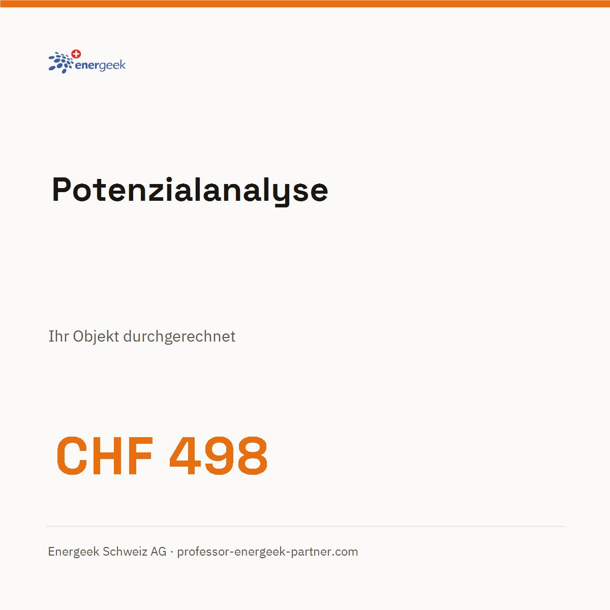 Potenzialanalyse und Beratung